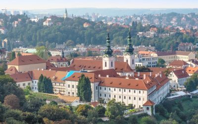 8 Outstanding Outdoor Places to Drink in Prague, Czech Republic, Czechia | Prague beer gardens and rooftop bars with great views. Strahov Monastery