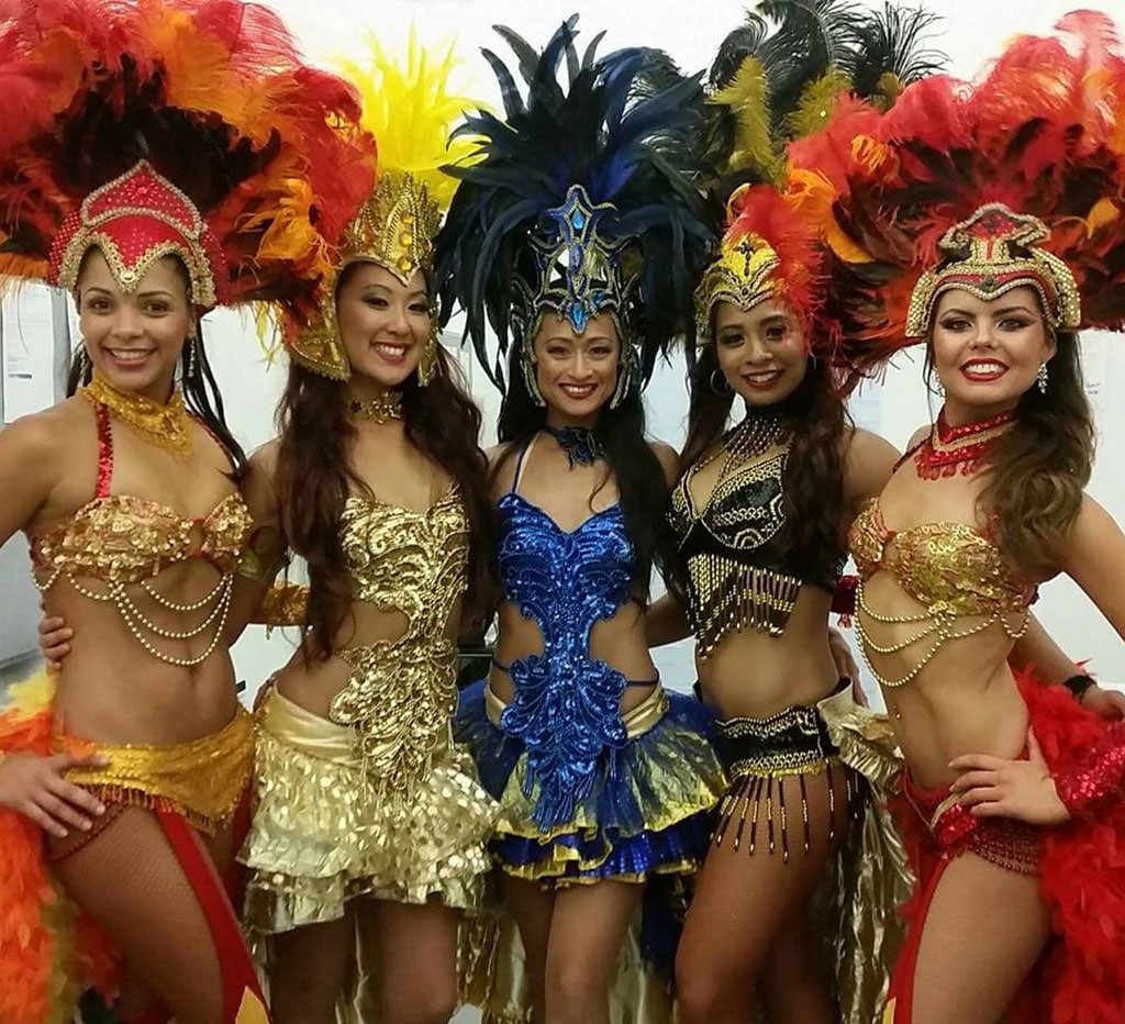 brazilian carnival dancers